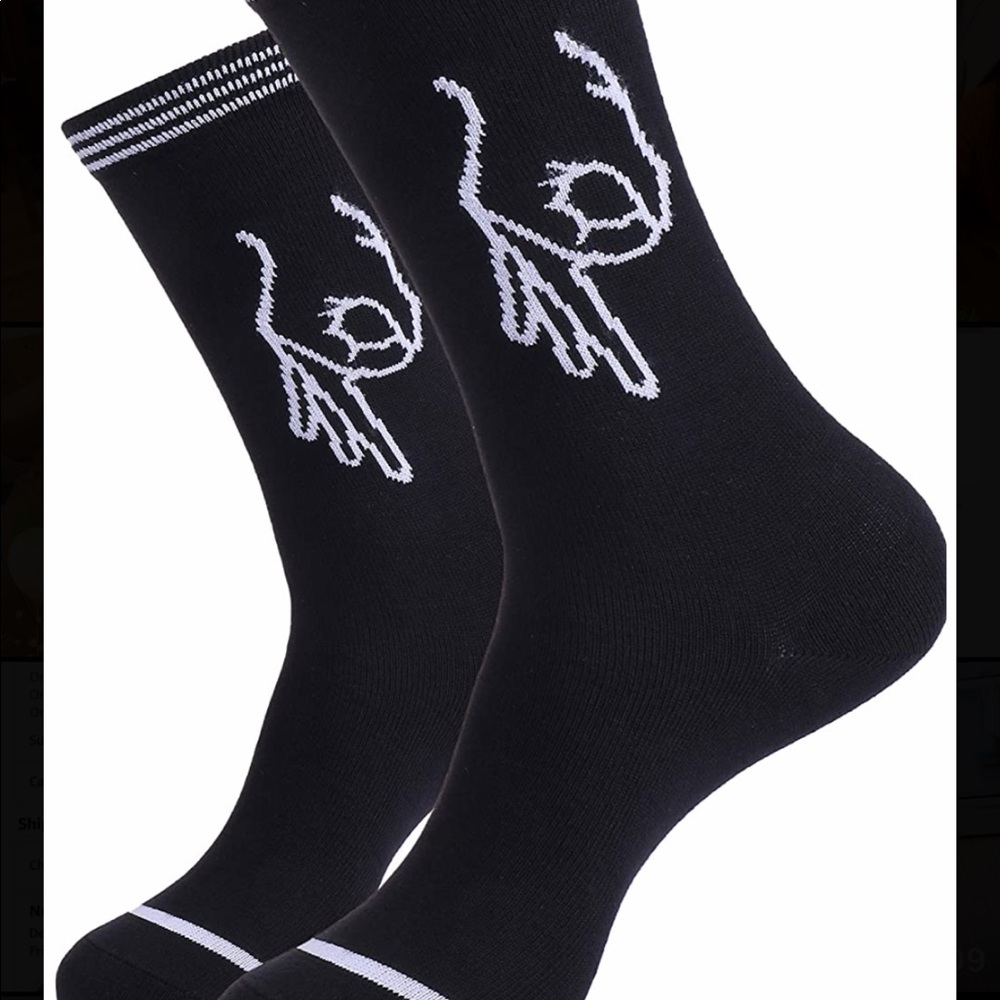 Funny men’s Socks. Circle game